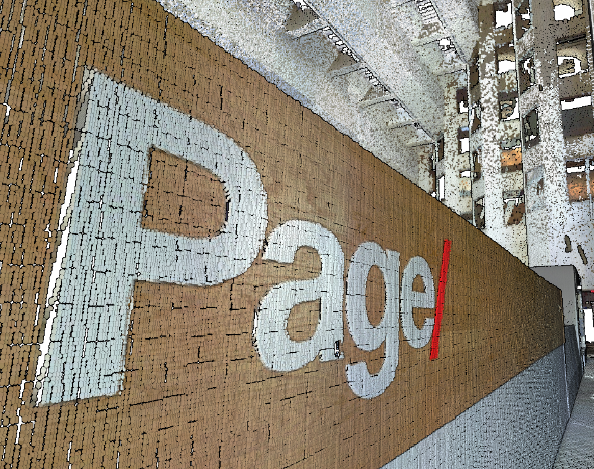 Page Architects 3D laser scanning