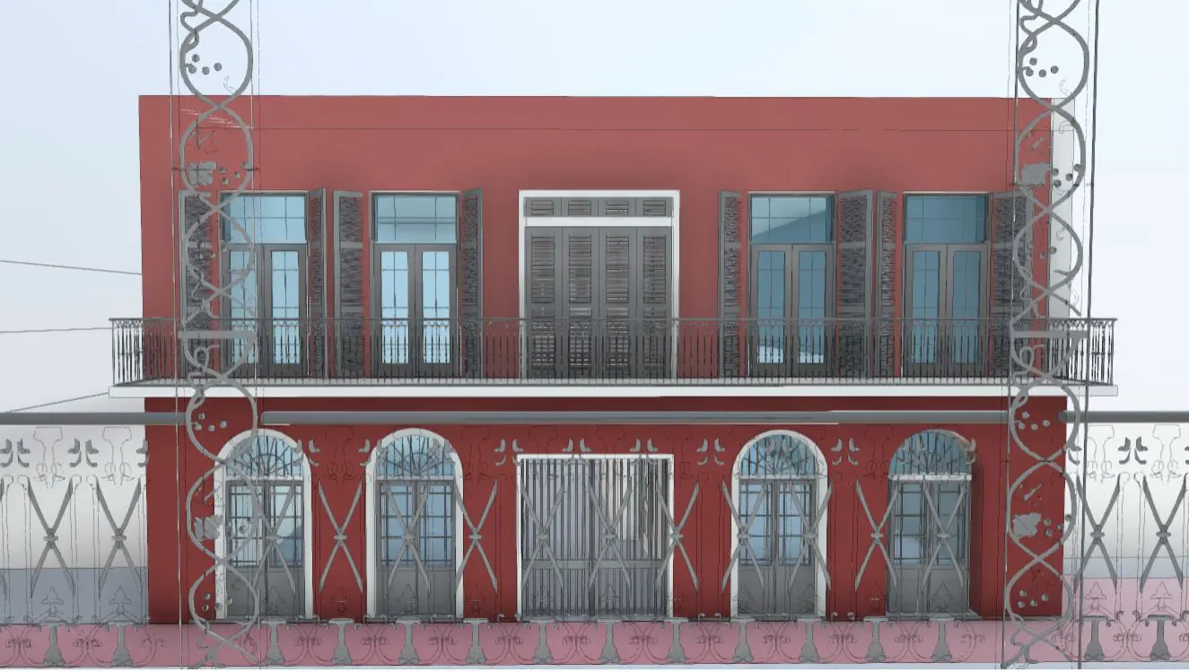 Historic Preservation 3D Laser Scanning, New Orleans