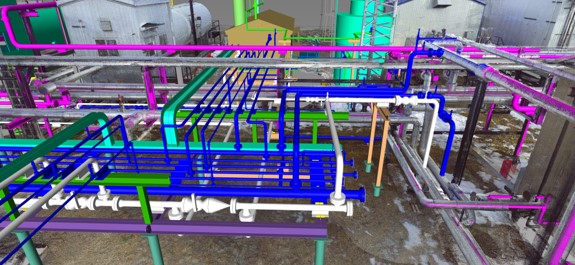 laser scanning-pipes- PID Houston P&ID Laser Scanning As-Built