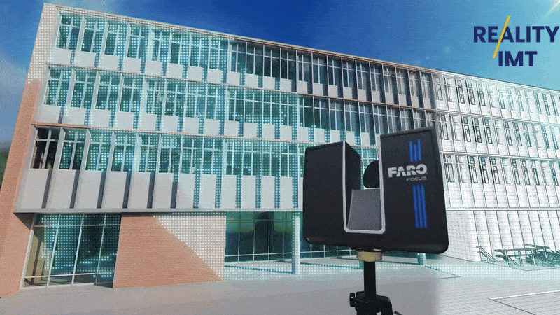 3D Laser Scanning Large Buildings-Simulation-Faro-Reality IMT 3d laser scanning buildings simulation-faro reality imt