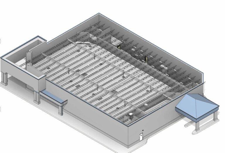 3D scanning revit of a pharmacy