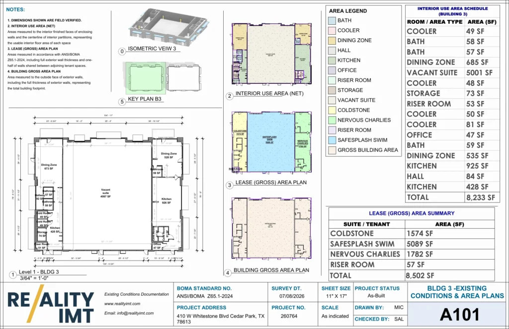 3D Laser Scanning, As-Builts & Mapping Capabilities - Reality IMT